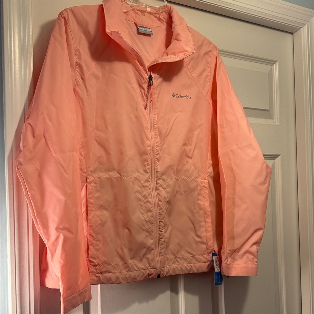 Columbia Women's Light Peach Jacket Omni-Shield Size XL NWT